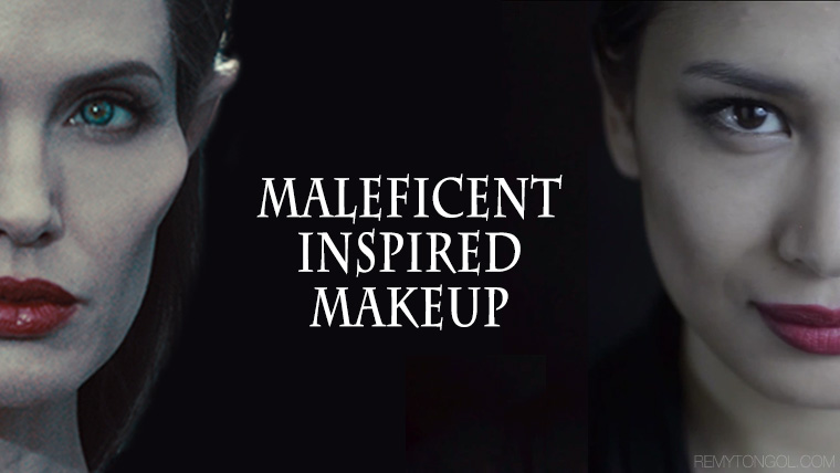 Maleficent Inspired Makeup